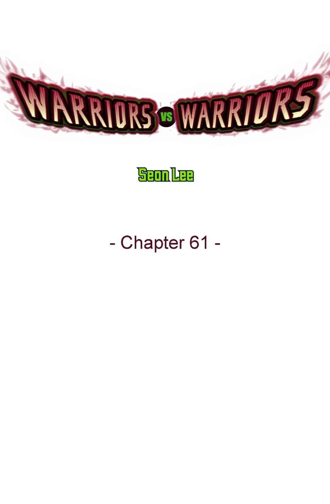 Warriors vs. Warriors Chapter 61 image 0