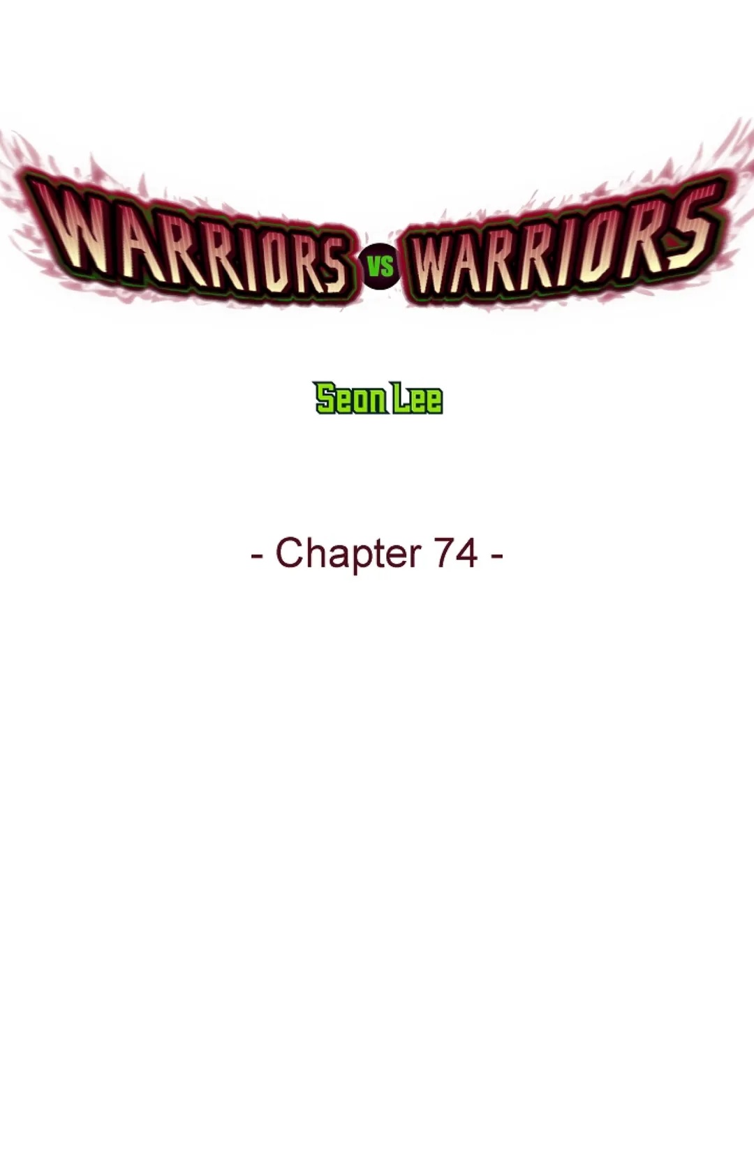 Warriors vs. Warriors Chapter 74 image 0