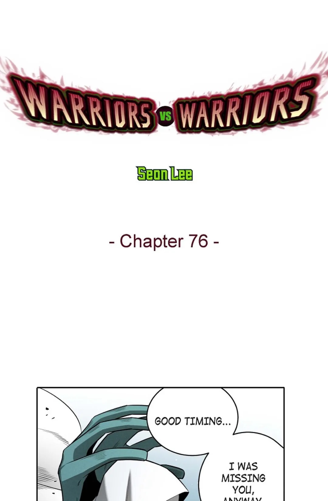 Warriors vs. Warriors Chapter 76 image 0