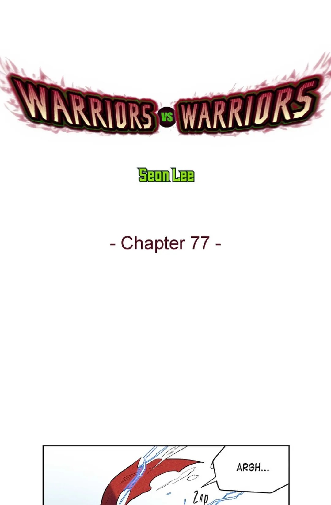 Warriors vs. Warriors Chapter 77 image 0