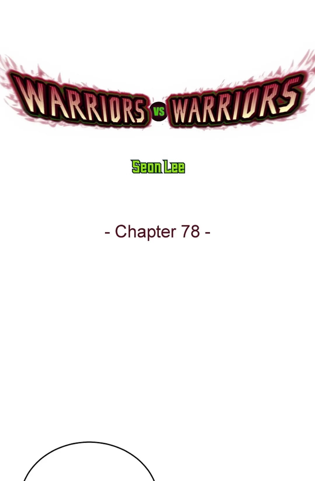 Warriors vs. Warriors Chapter 78 image 0