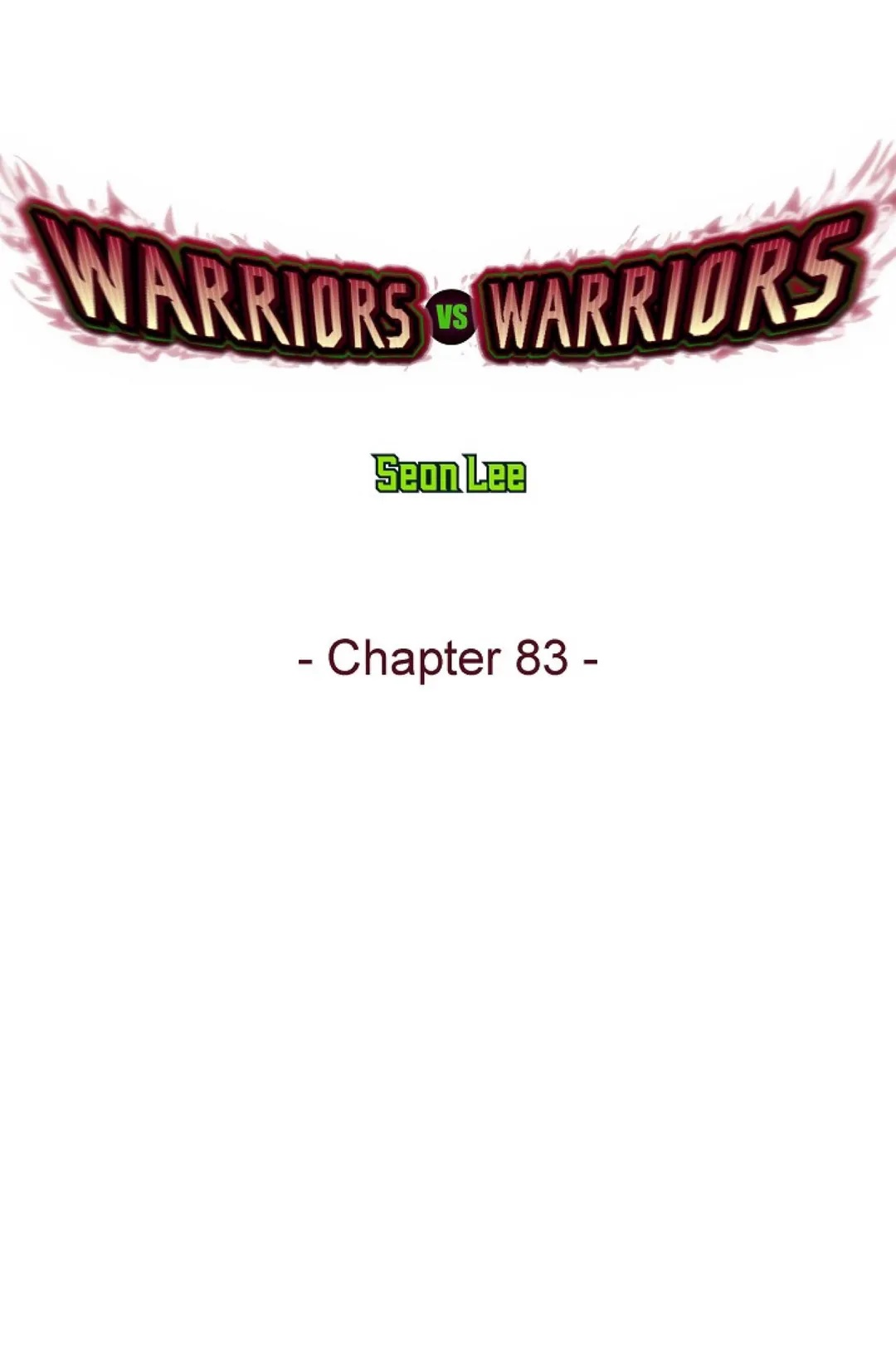 Warriors vs. Warriors Chapter 83 image 0