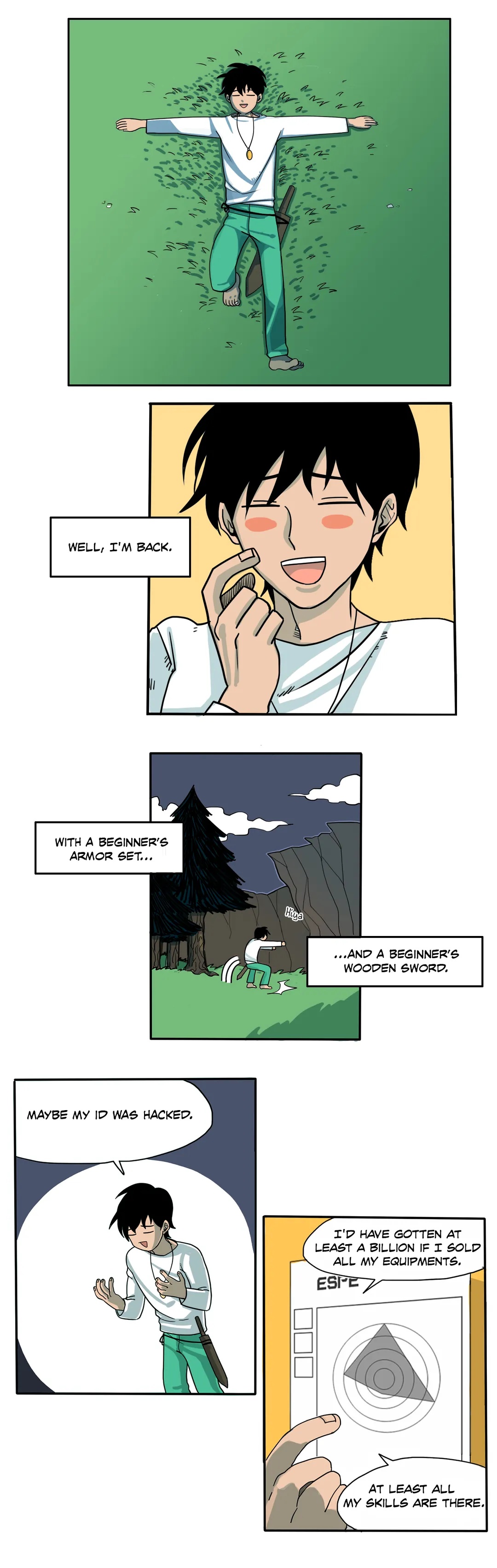 RPG Comic Chapter 0 - Prologue image 2