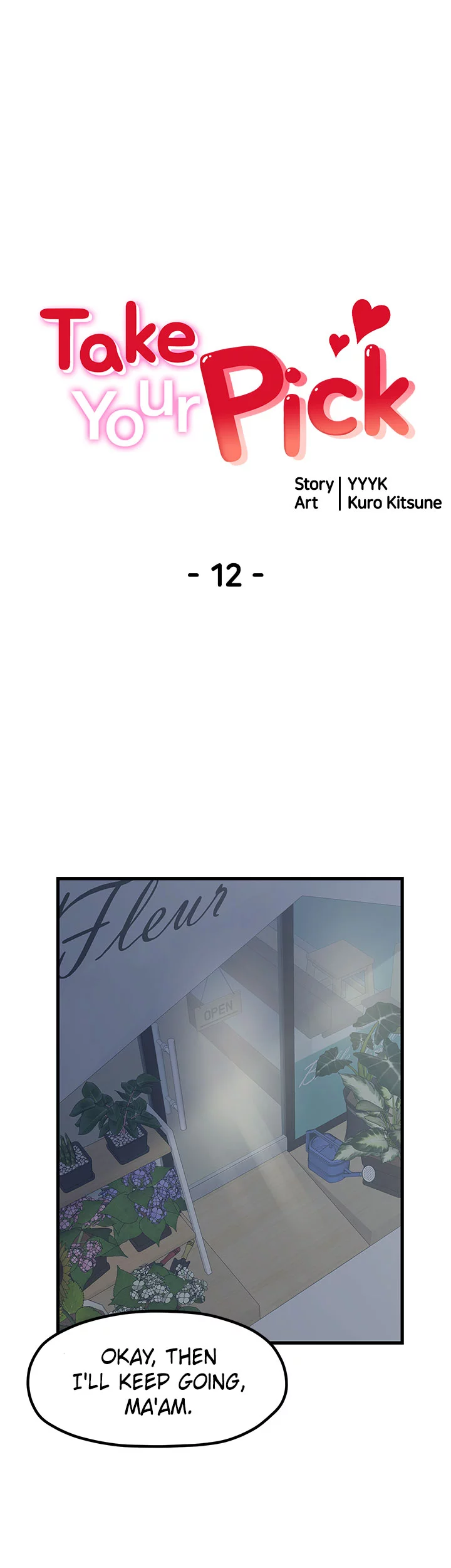 Take Your pick Chapter 12 image 0